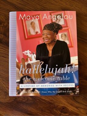 3/$20 📚 Hallelujah The Welcome Table Cookbook, Maya Angelou Hardcover